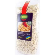 ORGANIC COUNTRY КРУПА ВІВСЯНА ПЛЮЩЕНА 400ГР